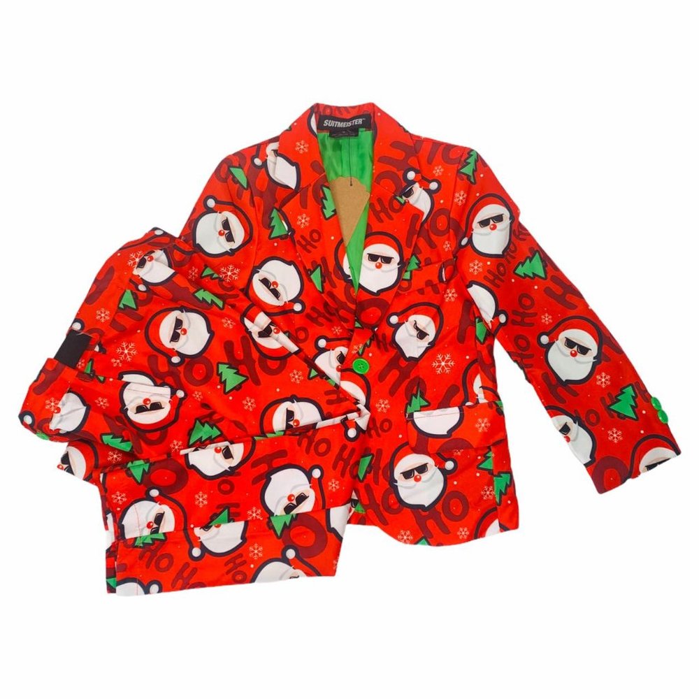 B12-Suitmeister, 4-6Y, l/s poly 2 pc suit